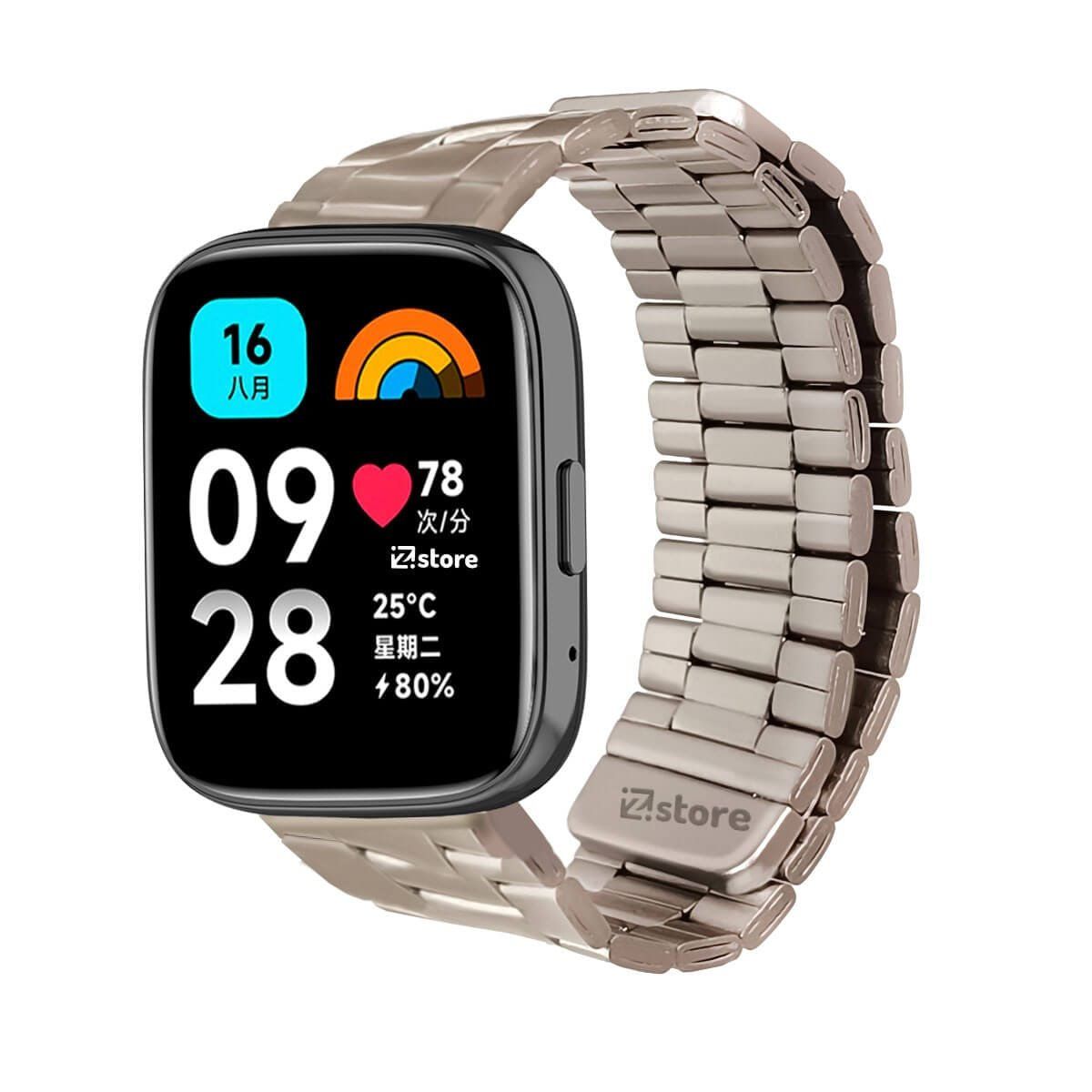 GENERICO - Correa de Metal Para Redmi Watch 3 Active Starlight