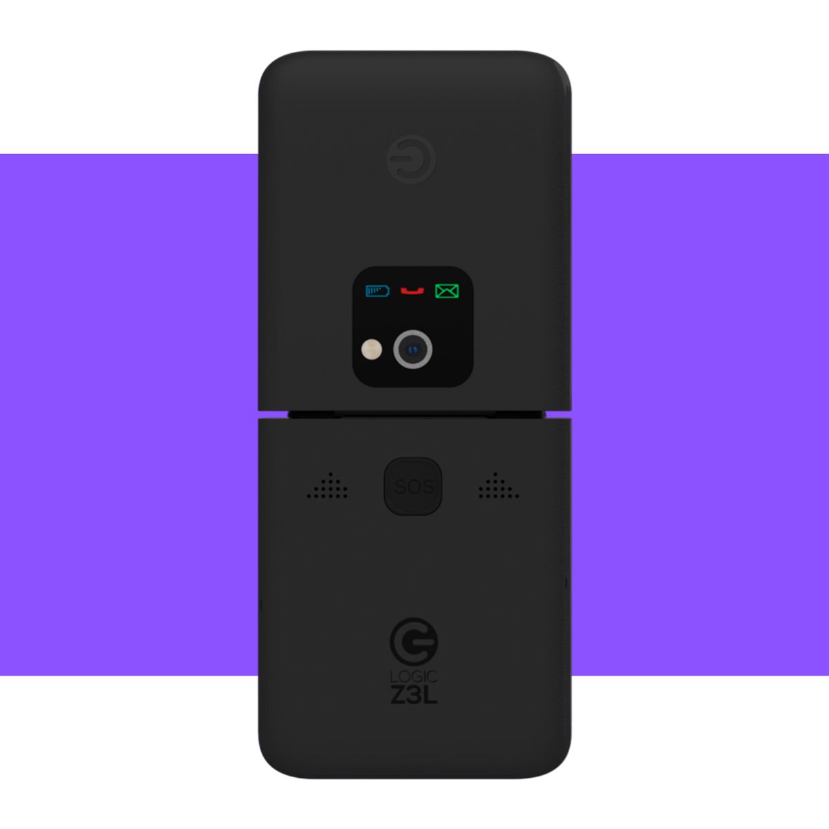 LOGIC - CELULAR BASICO LOGIC Z3L 4G DUAL SIM - NEGRO