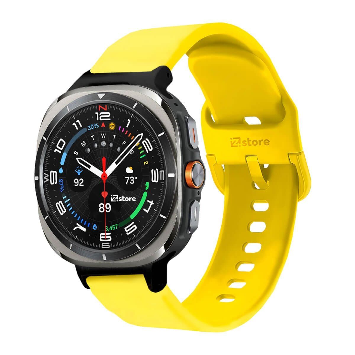GENERICO - Correa Para Samsung Galaxy Watch Ultra Hebilla Amarillo