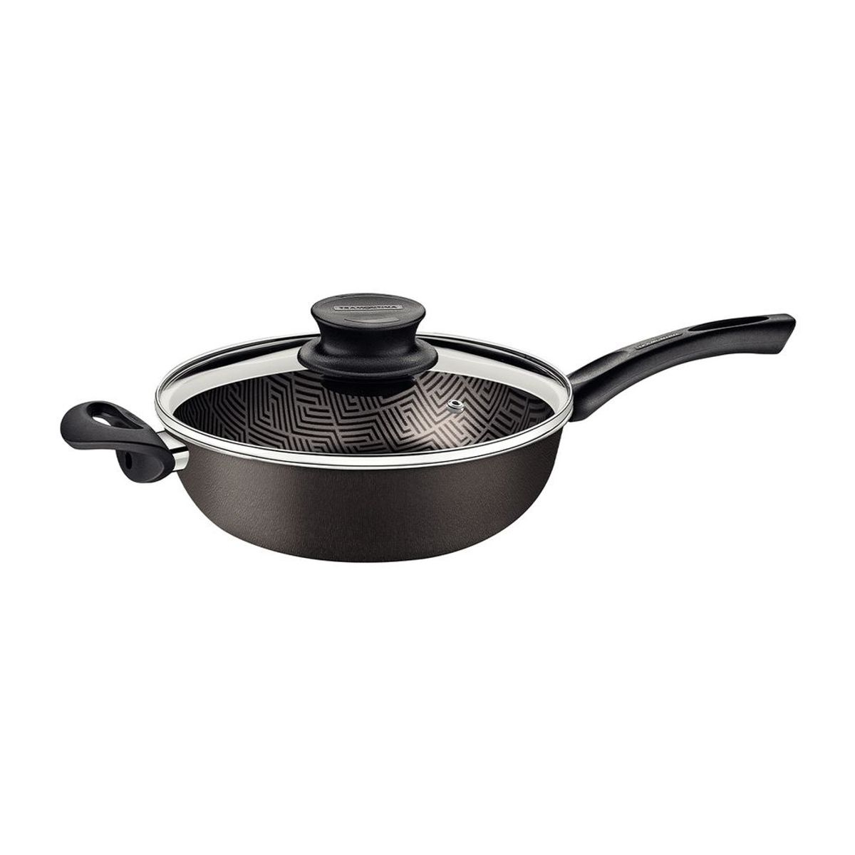 TRAMONTINA - Sarten Honda con Tapa 24 cm Paris - Tramontina 28518/624