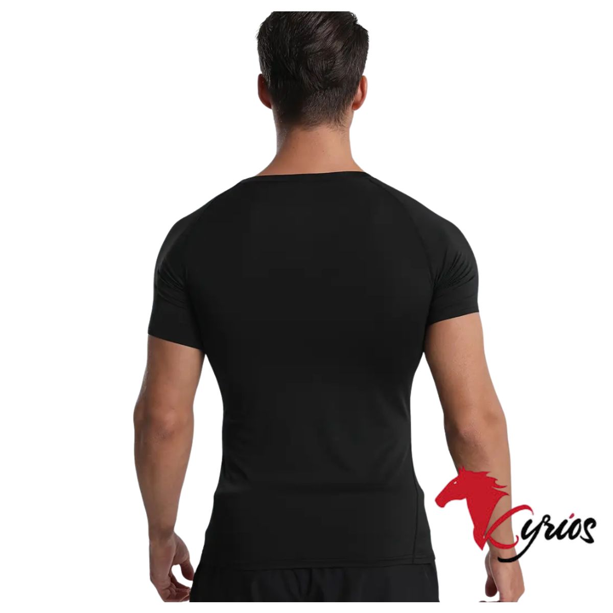 NO LOGO - Polo Manga Corta Sport Para Hombre Color Negro