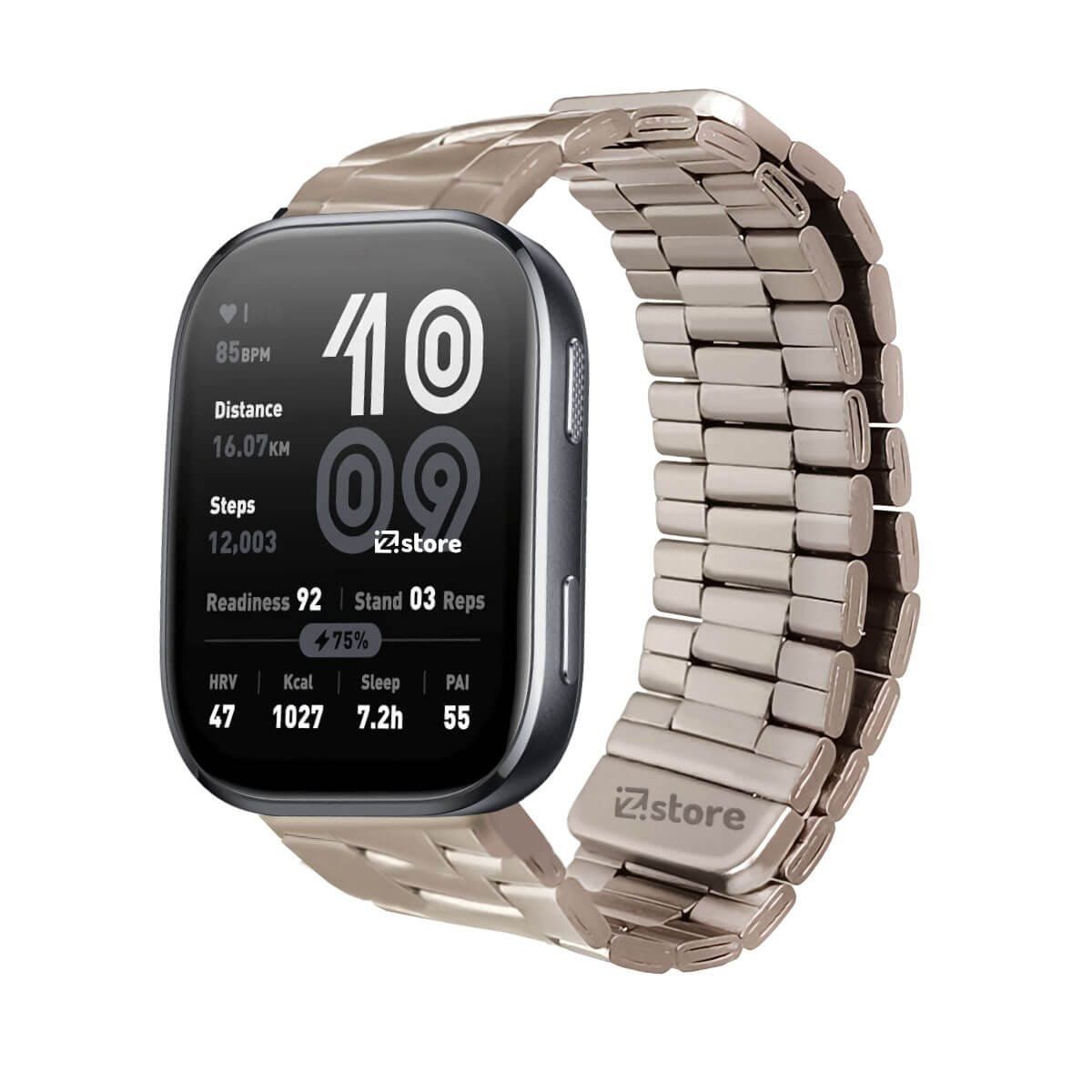 GENERICO - Correa de Metal Para Amazfit Bip 6 Magnetico Starlight