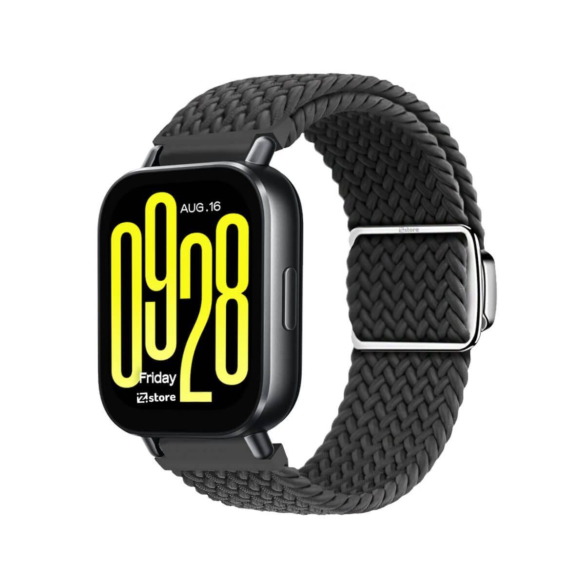 GENERICO - Correa de Nylon Para Redmi Watch 5 Active con Broche Magnético gris oscuro