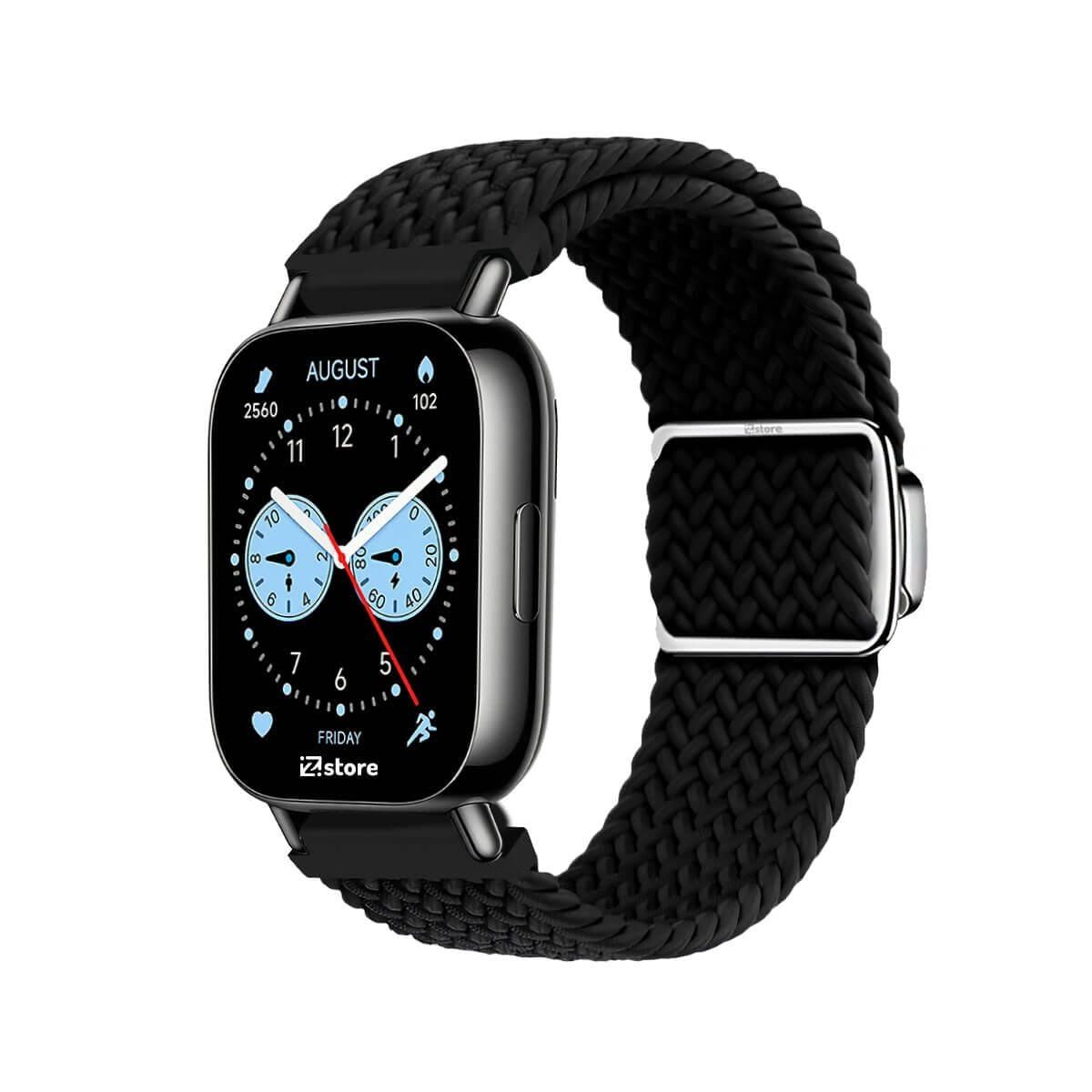 GENERICO - Correa de Nylon Para Redmi Watch 5 Lite con Broche Magnético negro
