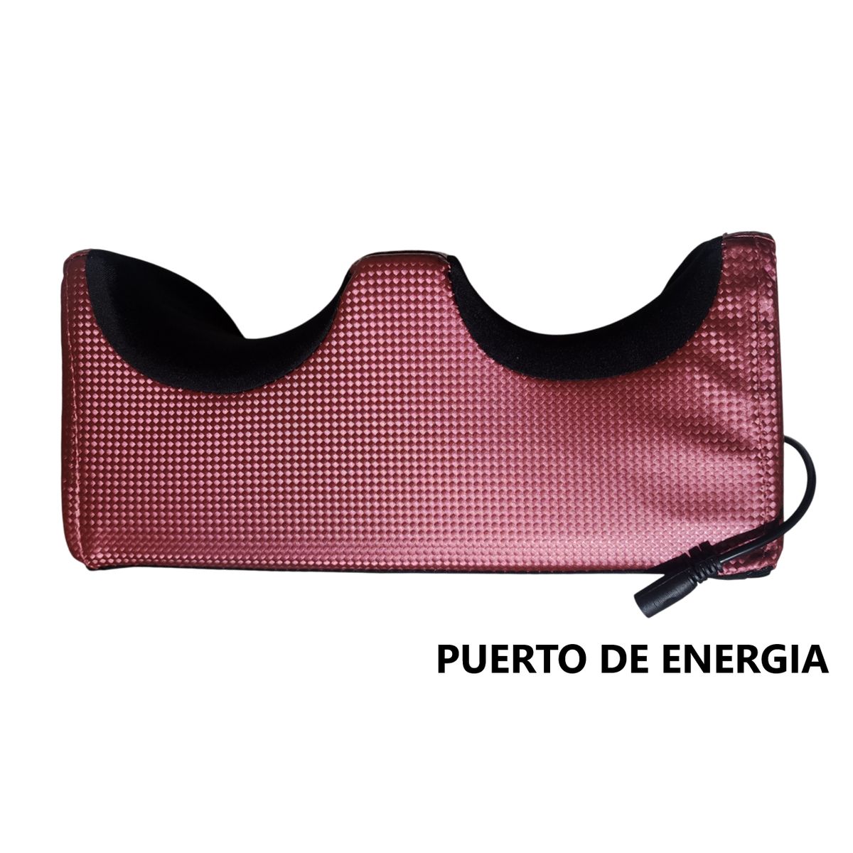 GENERICO - Masajeador de pies con 2 cabezales - ROJO