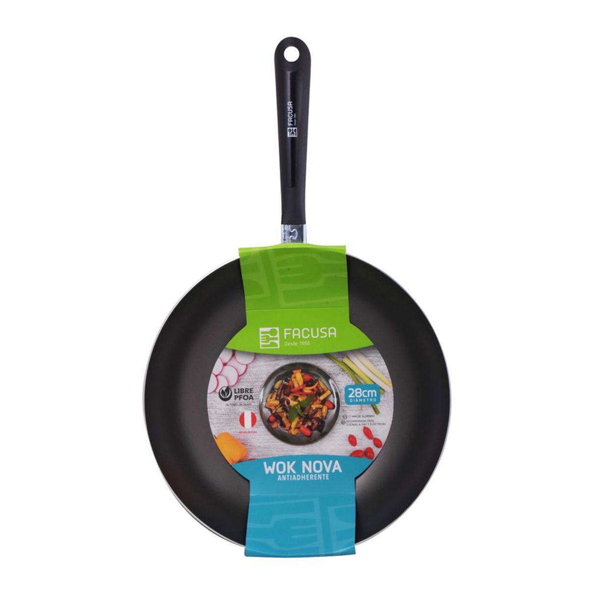 FACUSA - Sarten Wok Facusa Nova 28cm -75145782