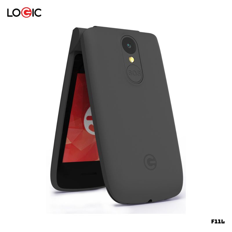 LOGIC - CELULAR BASICO LOGIC F11L 4G DUAL SIM - NEGRO