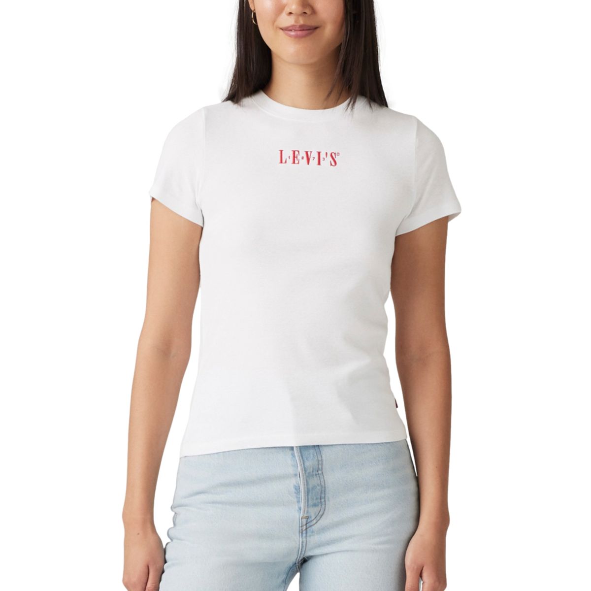 LEVIS - Polo Mujer Essential Tee Blanco Levis