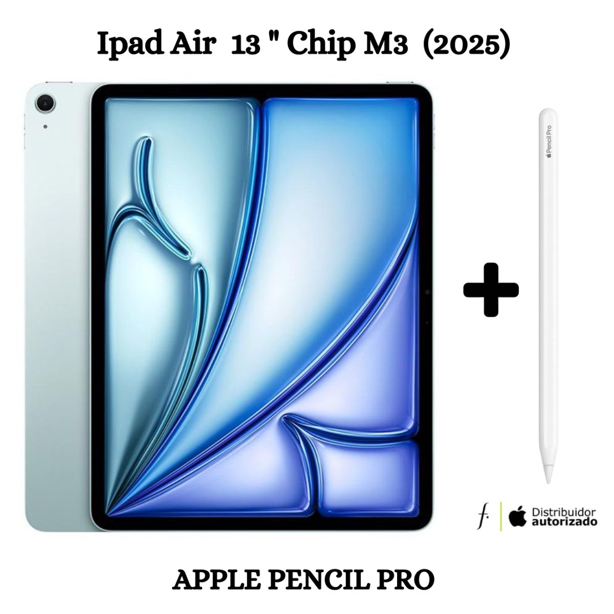 APPLE - Nuevo iPad Air 13 M3 Wifi 128GB - Blue 2025 + Apple Pencil Pro
