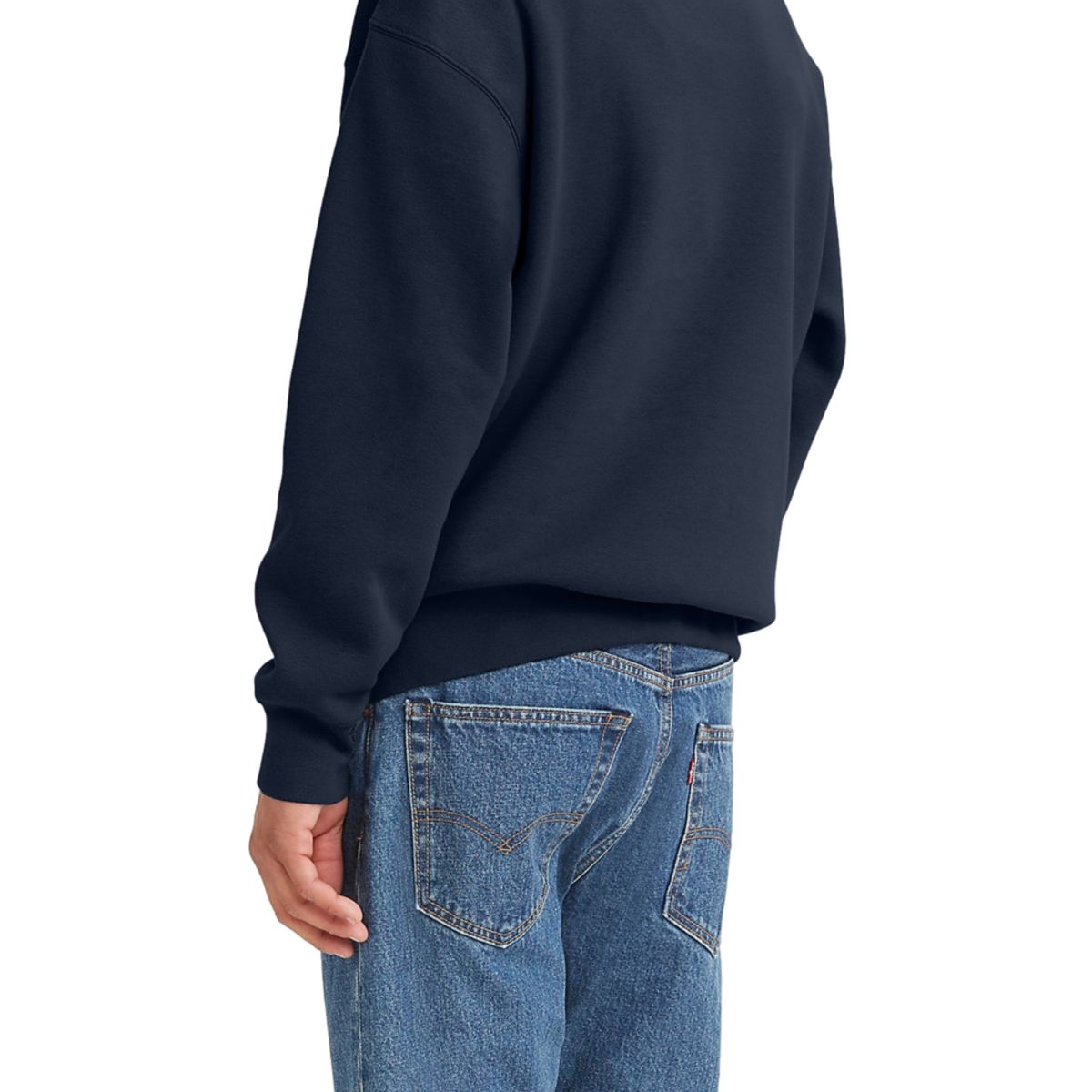 LEVIS - Polerón Hombre Relaxed fit Azul Levis