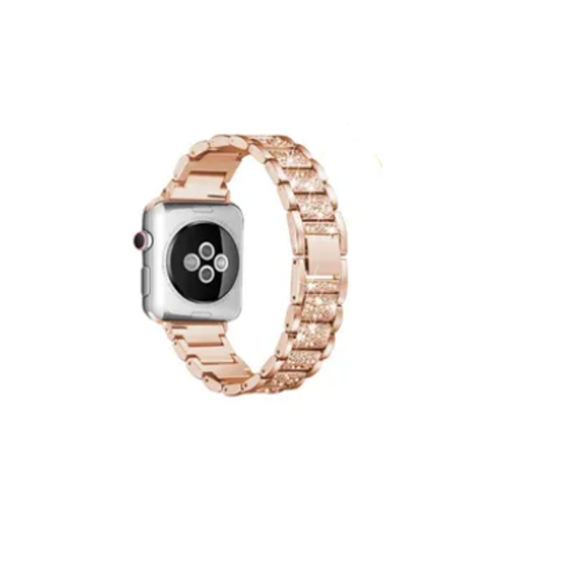 GENERICO - Correa Acero Brillante RICE Para Apple Watch 42mm - BRONCE