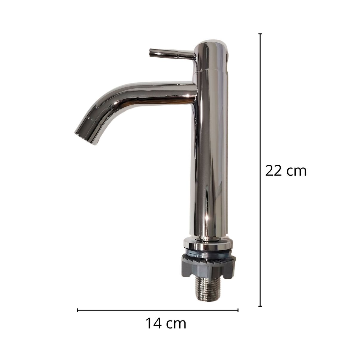 VALMAX - Llave grifo caño para lavatorio cromado Valmax