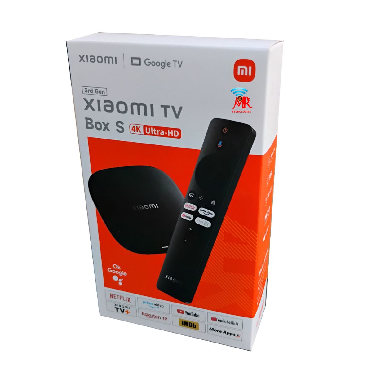 XIAOMI - Xiaomi Mi Tv Box S 3ra GEN Con Google Tv Ultra 4K Chromecast