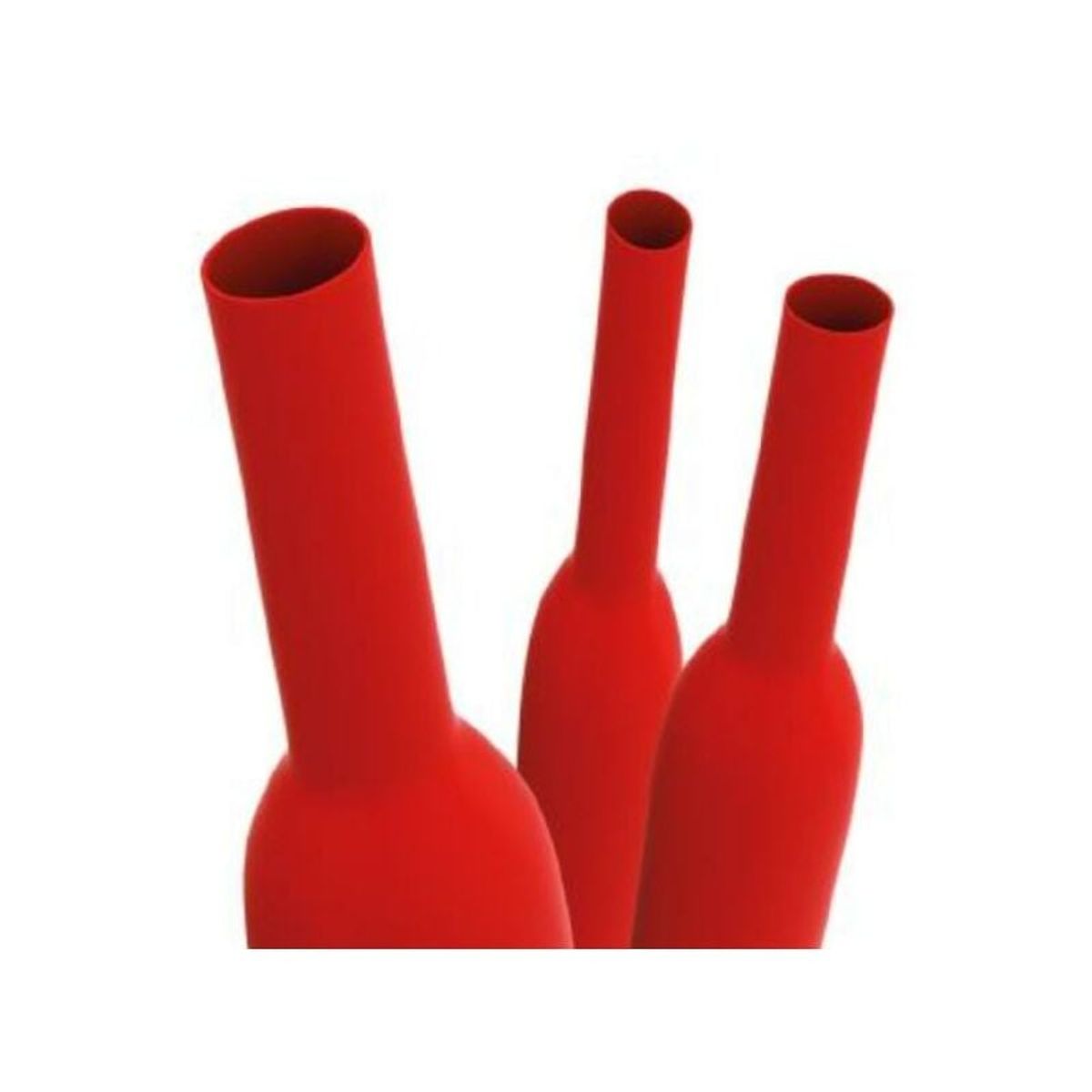 GENERICO - TUBOS TERMO RETRACTIL PACK X10UNID 5CM PARA CABLE DE 4MM