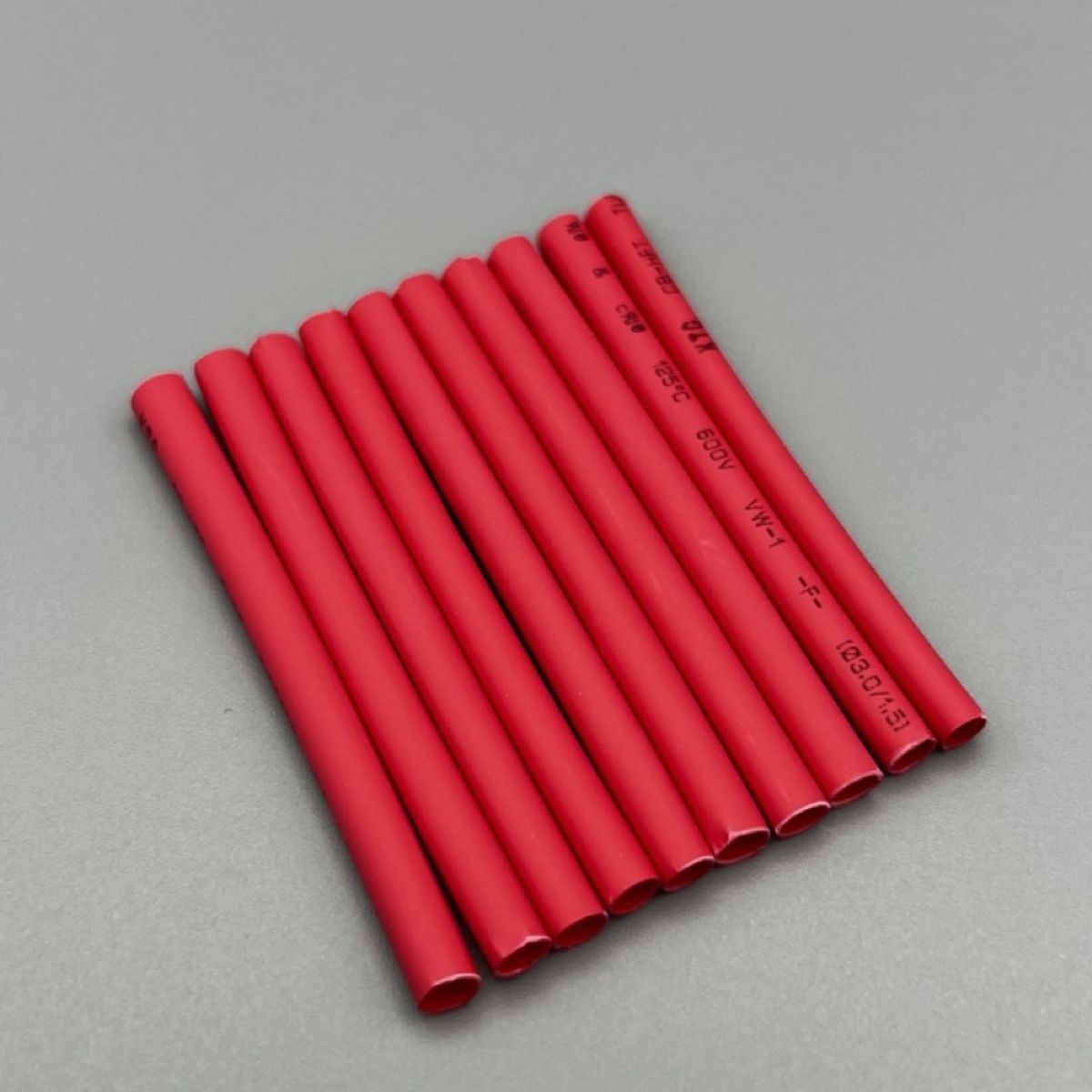 GENERICO - TUBOS TERMO RETRACTIL PACK X10UNID 5CM PARA CABLE DE 4MM