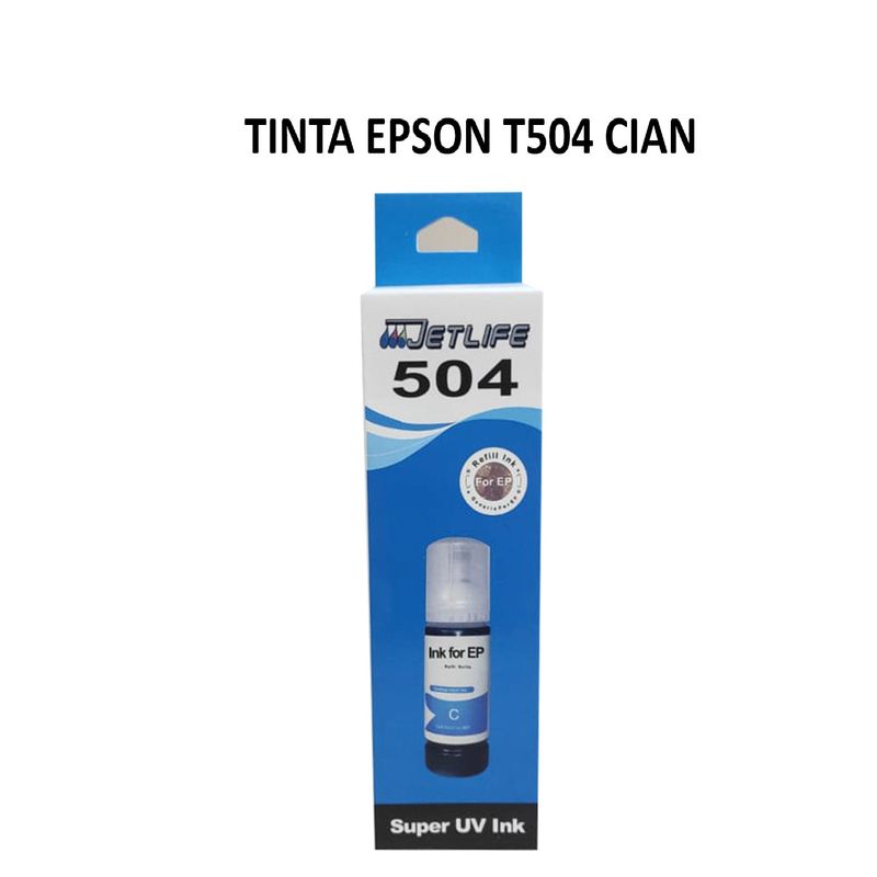 GENERICO - Tinta Generico Epson T504 Cian