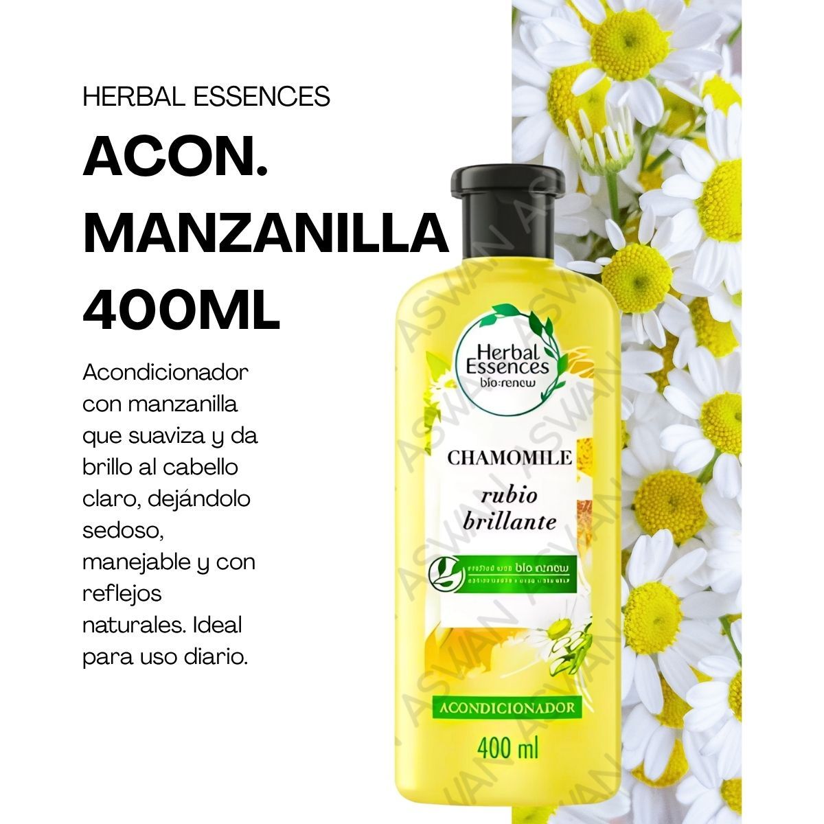 GENERICO - ACONDICIONADOR MANZANILLA 400ML - HERBAL ESSENCES