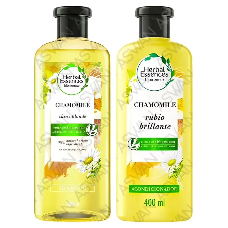 GENERICO - PACK 2 MANZANILLA SHAMPOO + ACONDICIONADOR 400ML - HERBAL ESSENCES