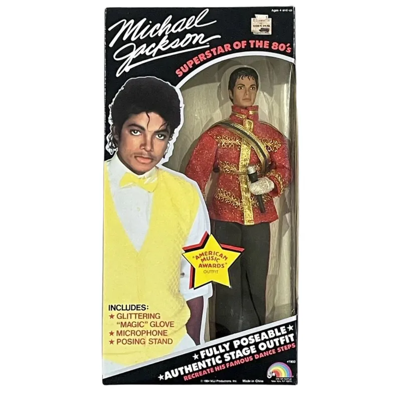 MATTEL - Michael Jackson Muñeco Rey del Pop Coleccionable