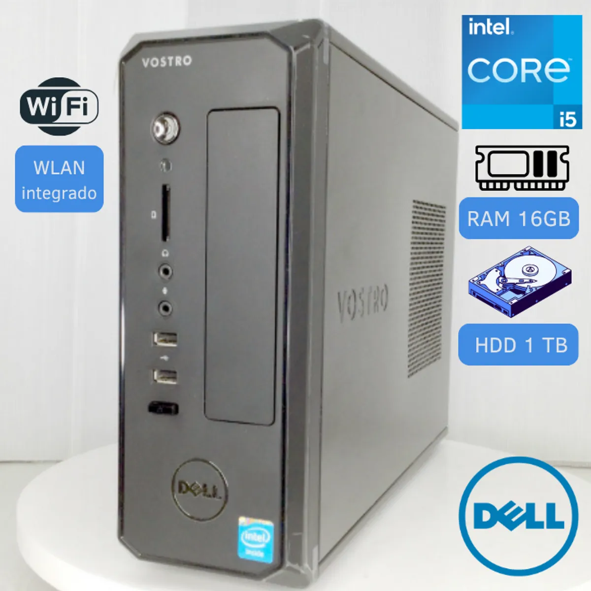 DELL - Computadora Dell Vostro D06S Intel Core I5 1TB HDD 16GB RAM
