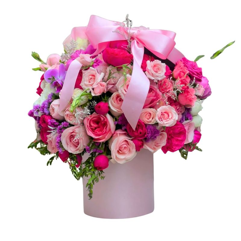 GENERICO - Box Doménica Tonos Rosados