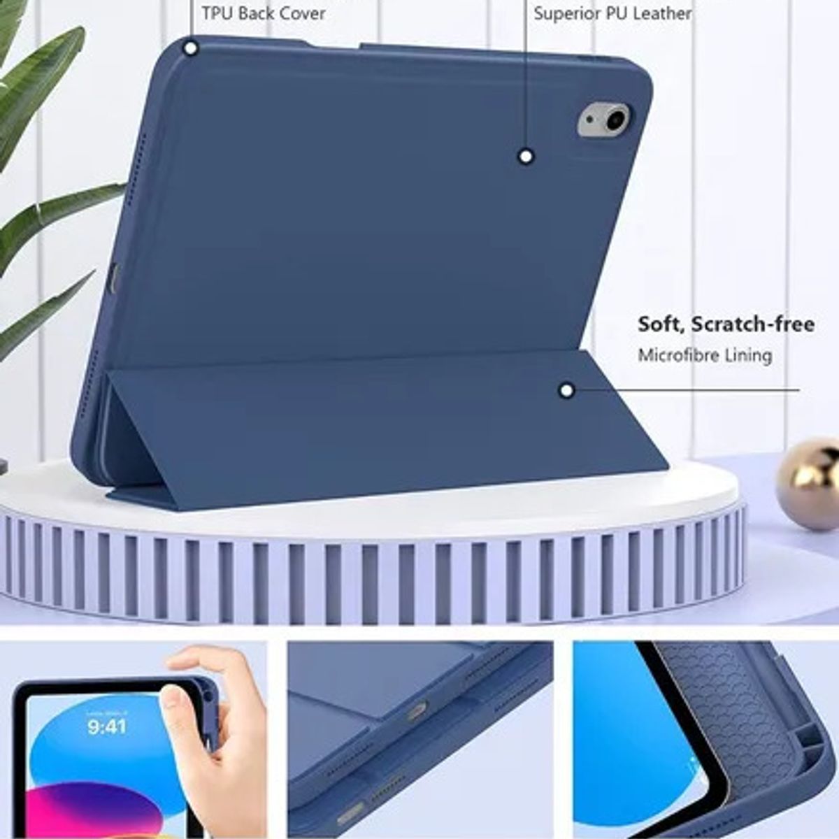 GENERICO - Funda Case para iPad 10ma Gen 10.9 (2022) / iPad A16 (2025)