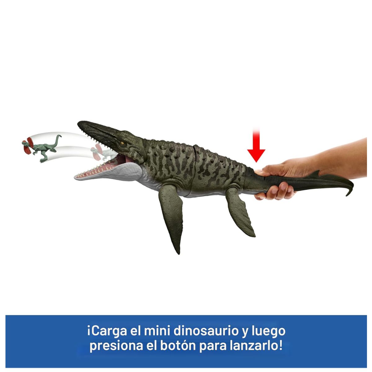 JURASSIC WORLD - Jurassic World Rebirth Bite N Blast Mosasaurus