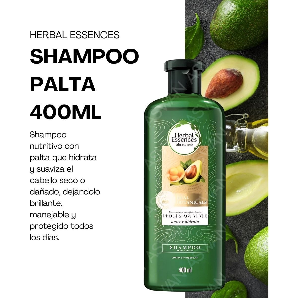 GENERICO - SHAMPOO PALTA 400ML - HERBAL ESSENCES
