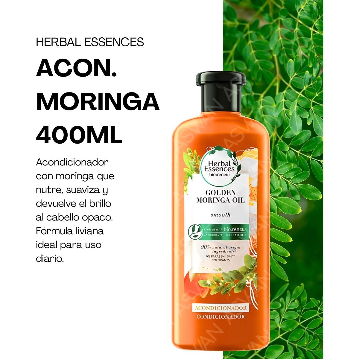 GENERICO - ACONDICIONADOR MORINGA 400ML - HERBAL ESSENCES