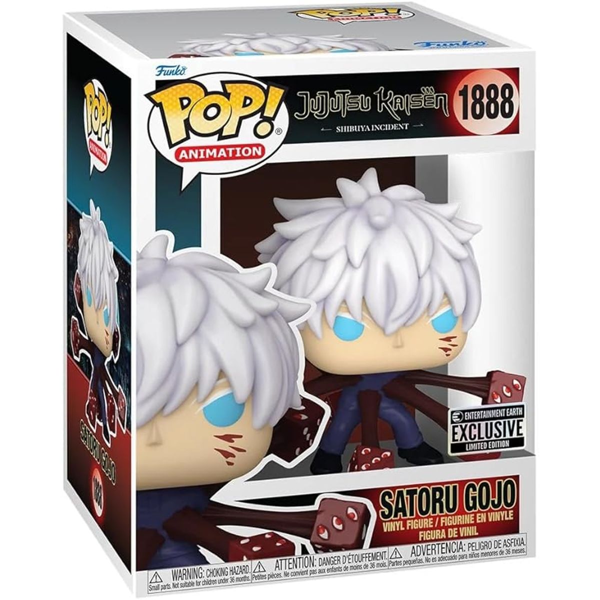 FUNKO - Funko Pop Satoru Gojo Trapped 1888 Jujutsu Kaisen Exclusivo
