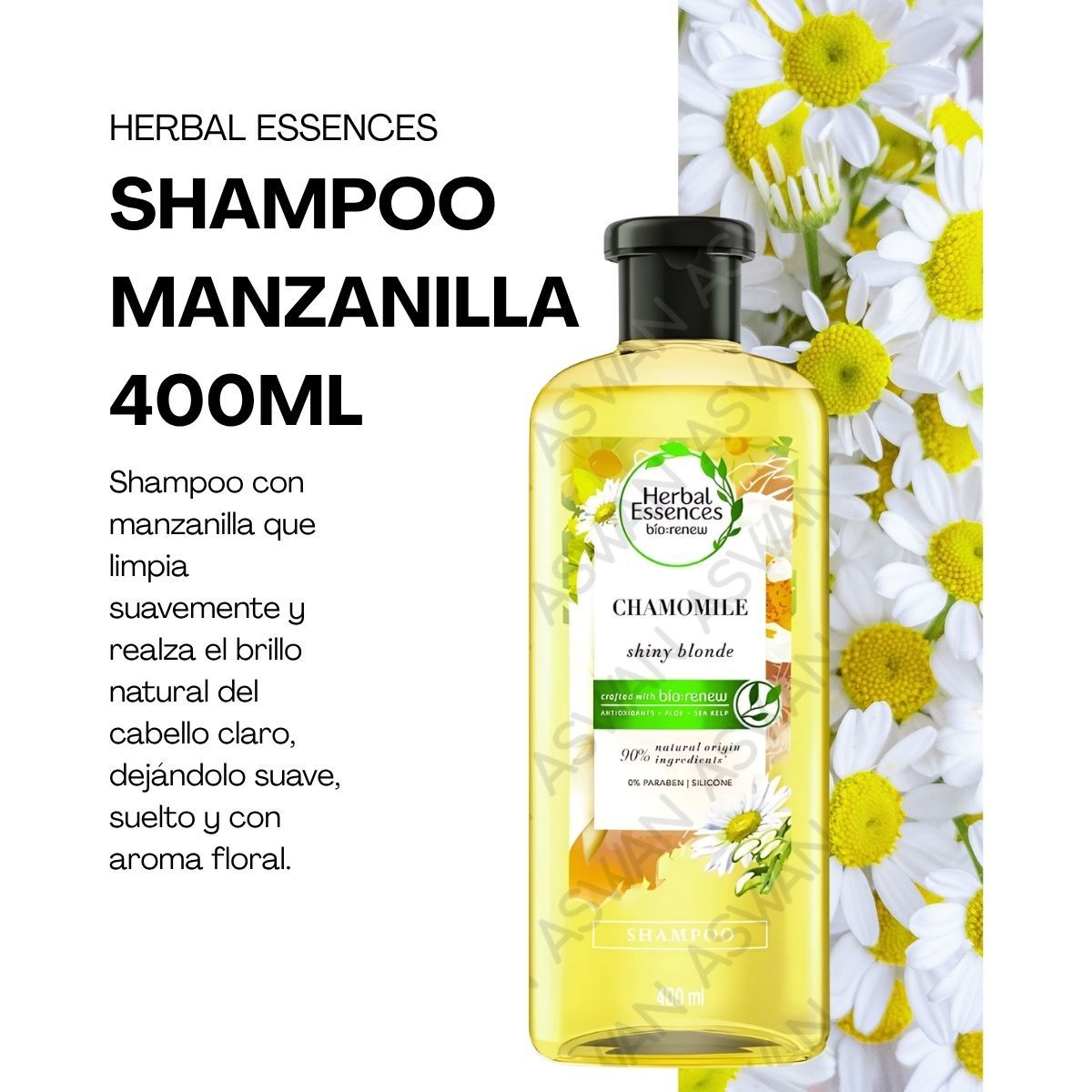 GENERICO - SHAMPOO MANZANILLA 400ML - HERBAL ESSENCES