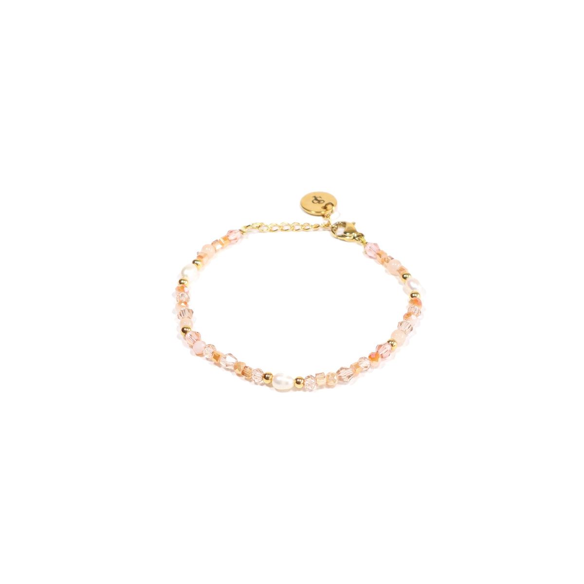 SAMANTHA PINTO HANDMADE ACCESSORIES - Pulsera Cayetana Rosegold