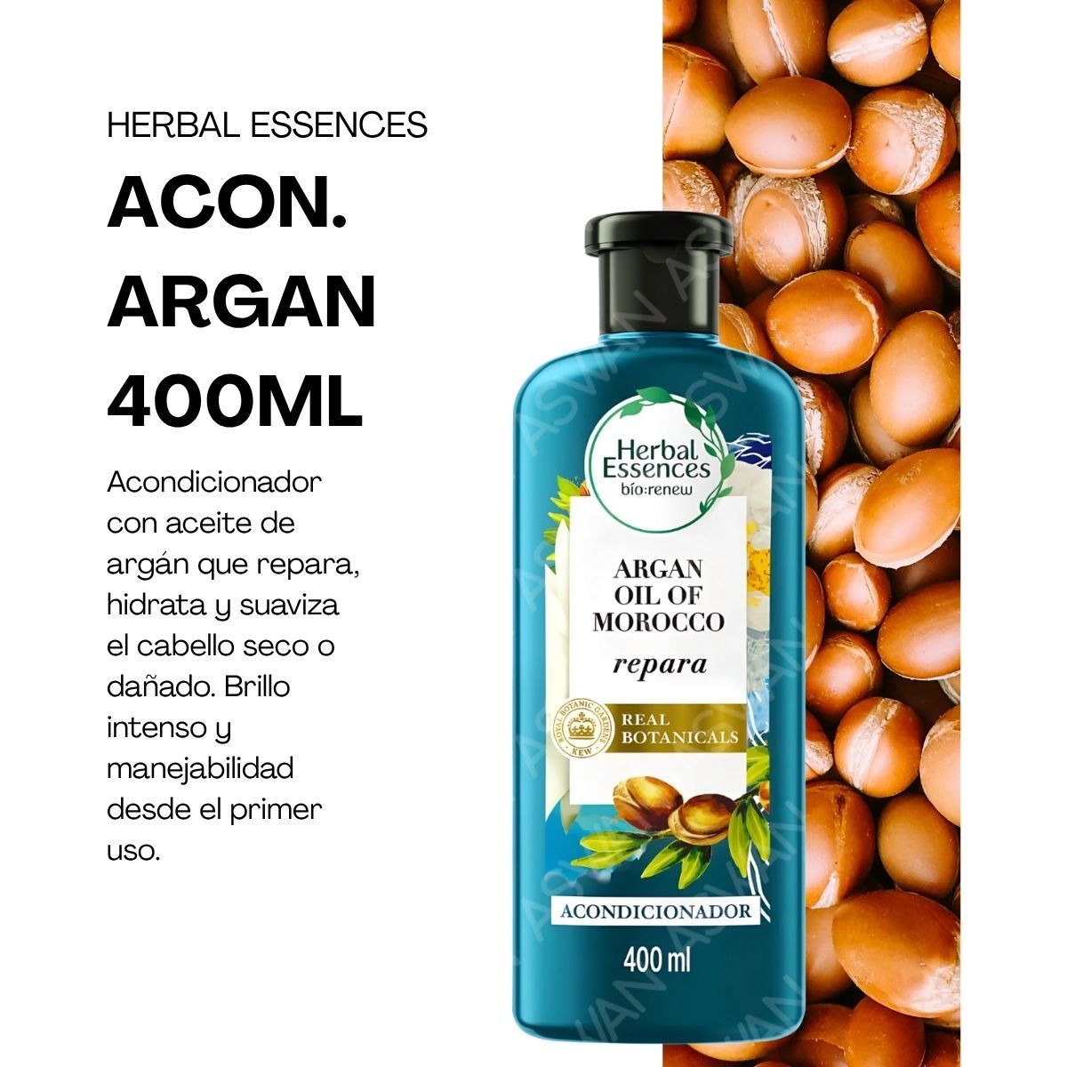 GENERICO - ACONDICIONADOR ARGAN 400ML - HERBAL ESSENCES