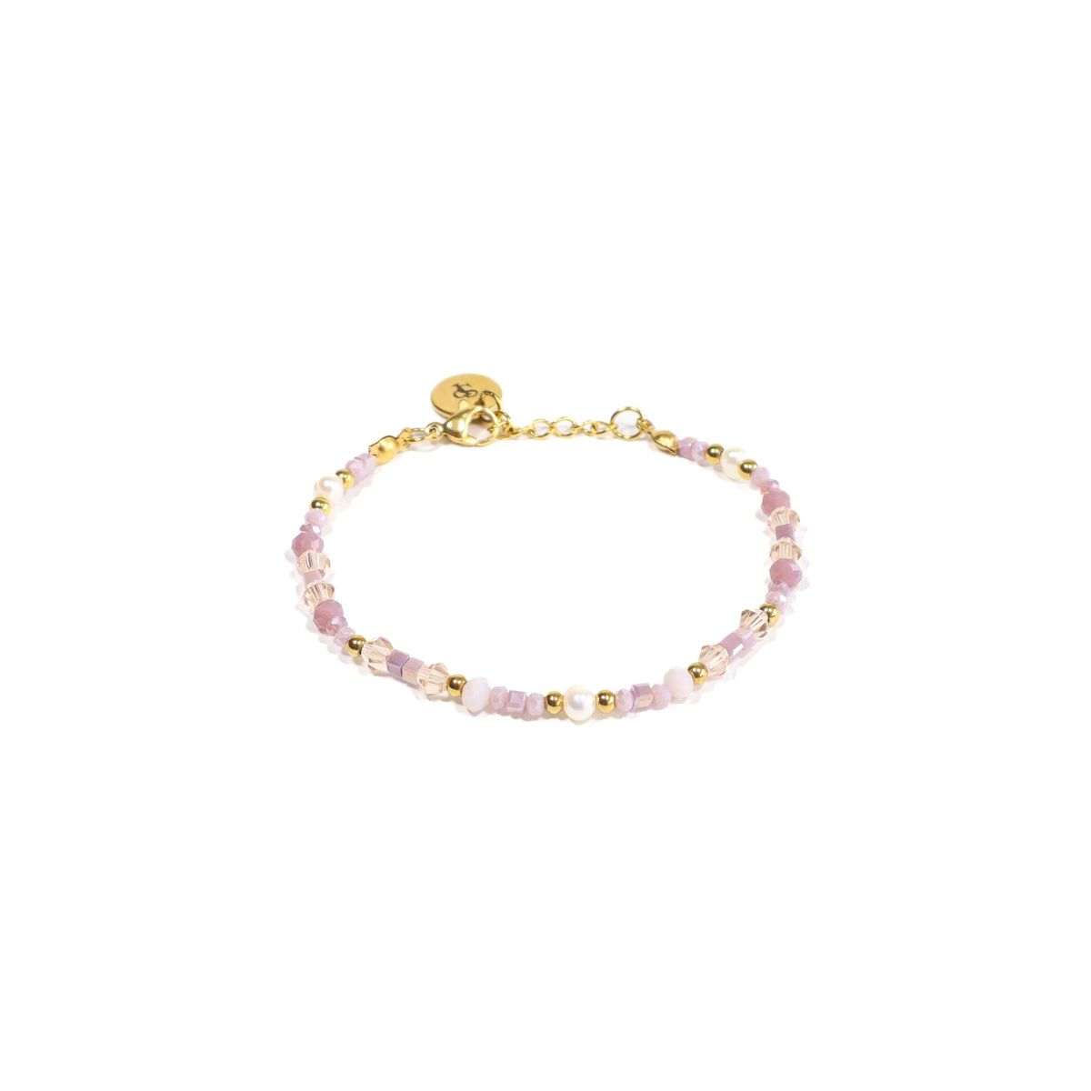 SAMANTHA PINTO HANDMADE ACCESSORIES - Pulsera Cayetana Lila