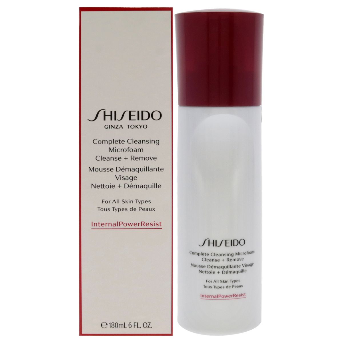 SHISEIDO - Microespuma Limpiadora Completa 180ml Shiseido