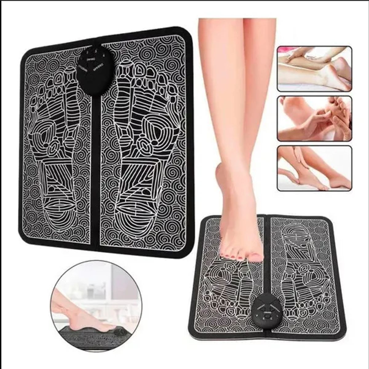 GENERICO - Masajeador De Pies Inteligente Ems Foot Massager Tapete