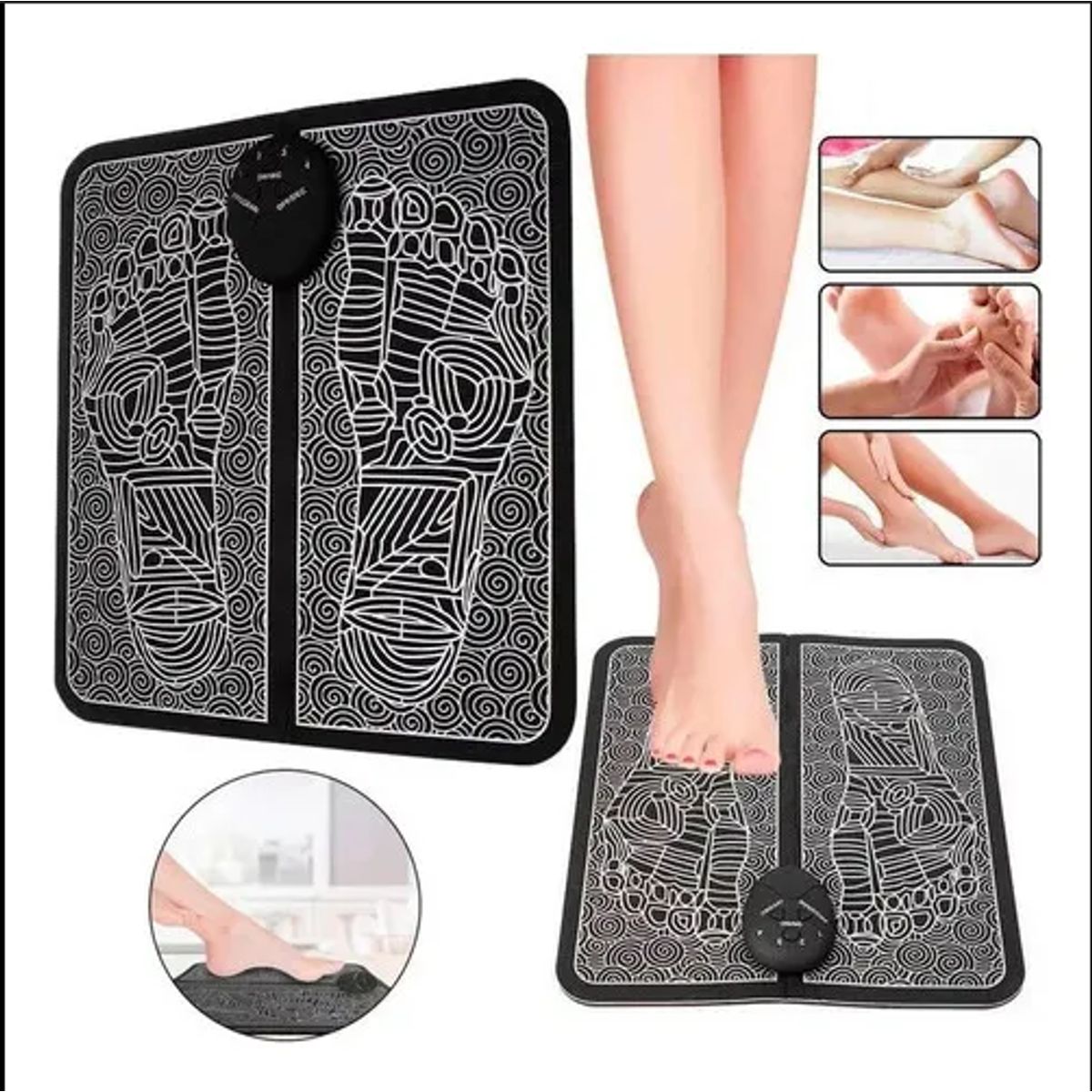 GENERICO - Masajeador De Pies Inteligente Ems Foot Massager Tapete