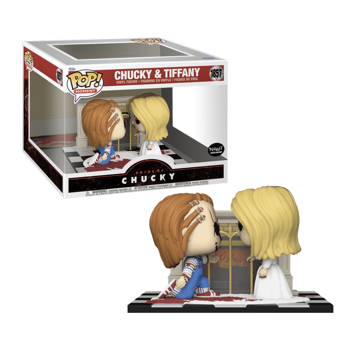 FUNKO - Chucky y Tiffany Funko Pop 1857 Exclusivo Moment