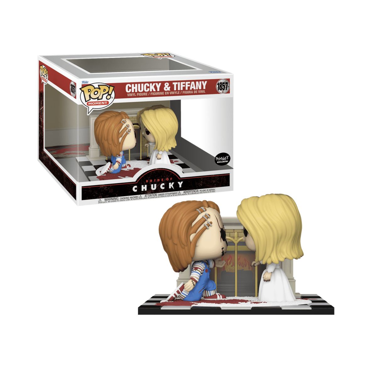 FUNKO - Chucky y Tiffany Funko Pop 1857 Exclusivo Moment