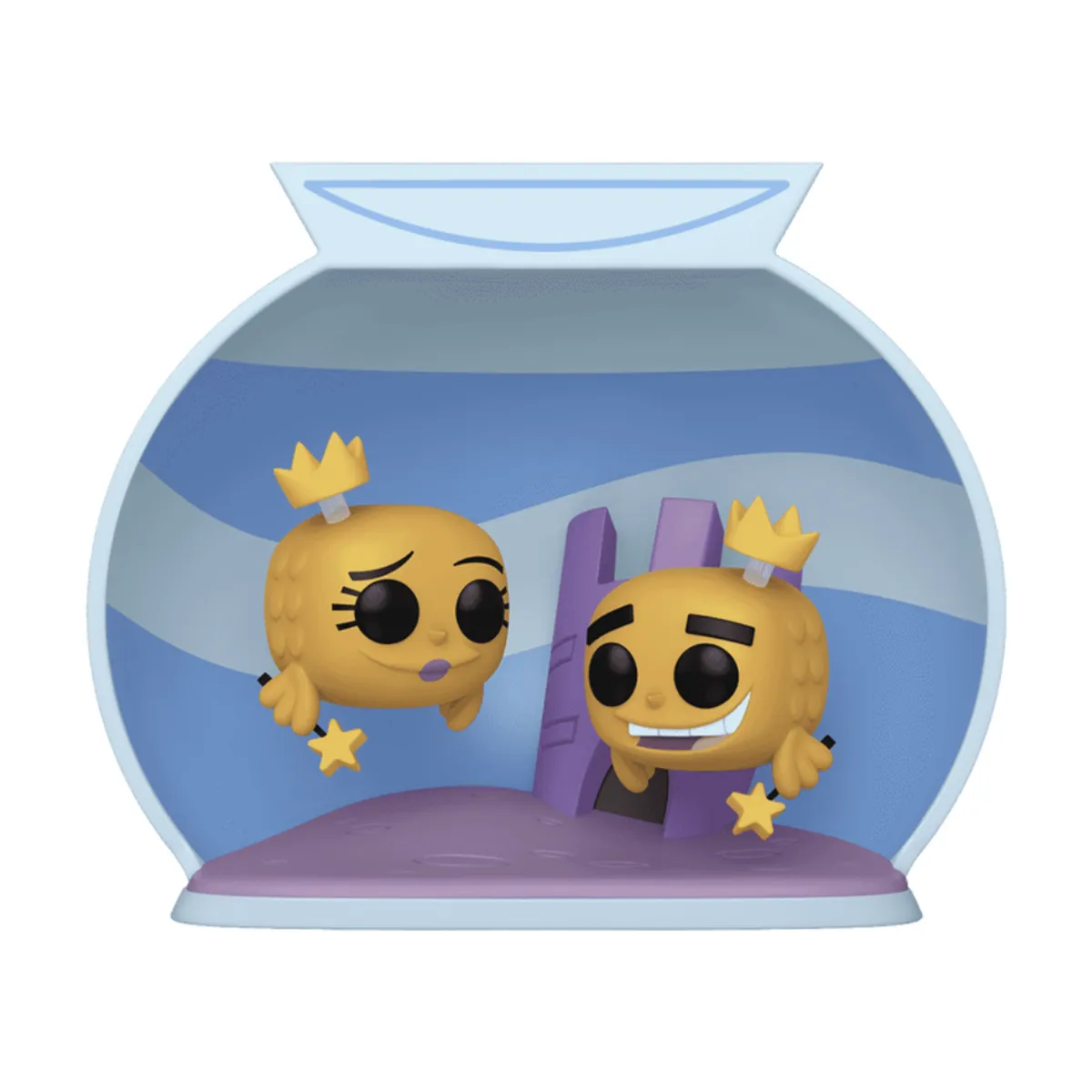 FUNKO - Cosmo y Wanda Pecera Funko Pop 1693 Los Padrinos Magicos