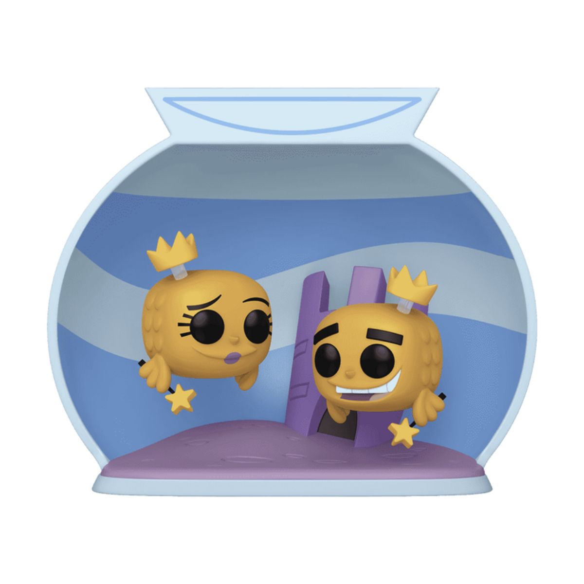 FUNKO - Cosmo y Wanda Pecera Funko Pop 1693 Los Padrinos Magicos