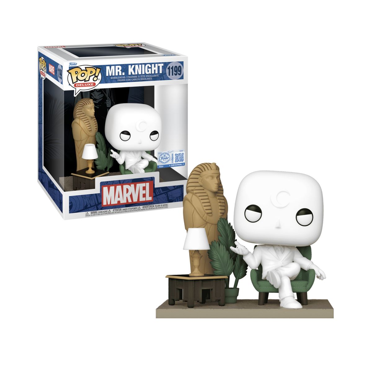 FUNKO - Mr Knight Funko Pop 1199 Exclusivo Deluxe Moonknight
