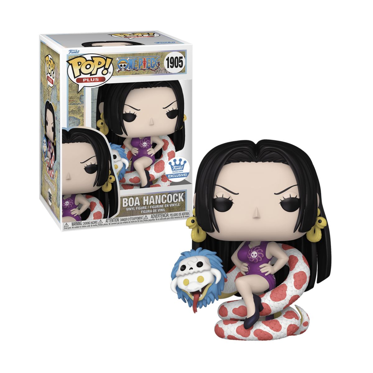FUNKO - Boa Hancock Funko Pop 1905 One Piece Exclusivo Plus