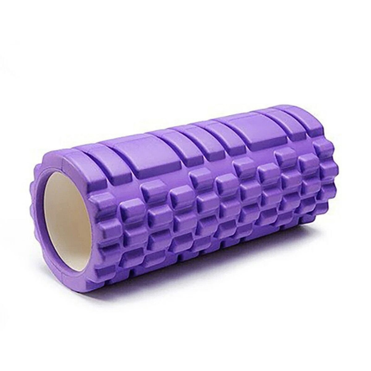 PENTHA - Rodillo de Yoga Foam Roller de Espuma 33 x 14cm Morado