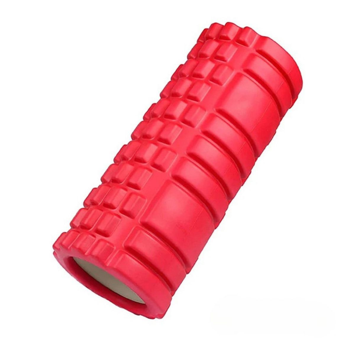 PENTHA - Rodillo de Yoga Foam Roller de Espuma 33 x 14cm Rojo