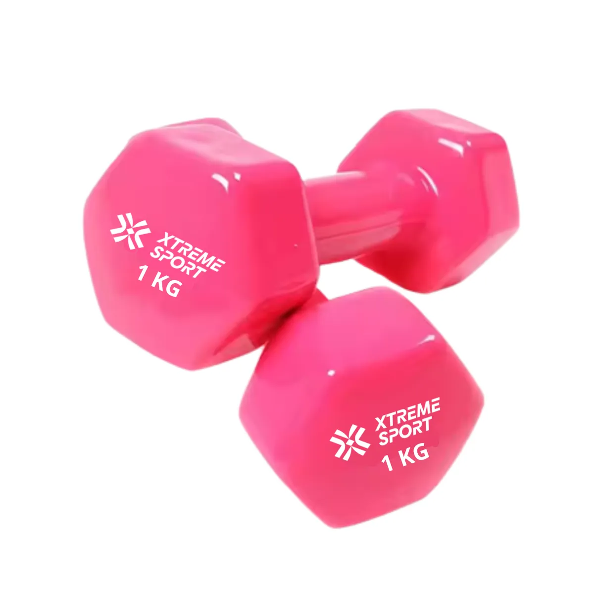 Xtreme Sport - Mancuernas Xtreme Sport Pesas De 1kg Fitness De Vinil X2