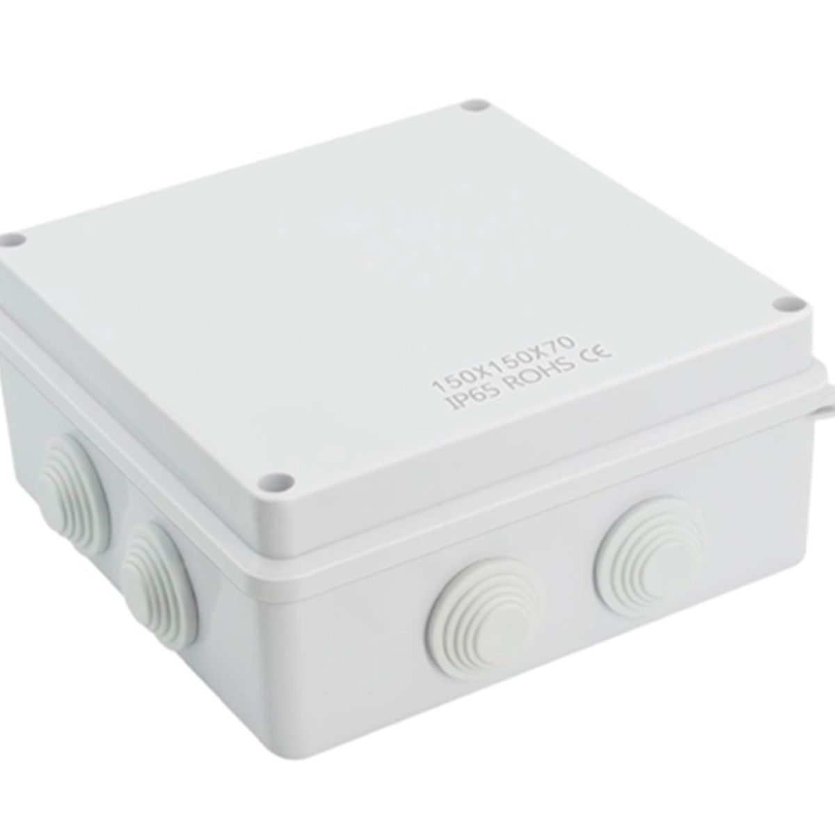 GENERICO - CAJA DE PASO O DERIVACION HERMETICO DE PVC 150X150X70 CON CONO