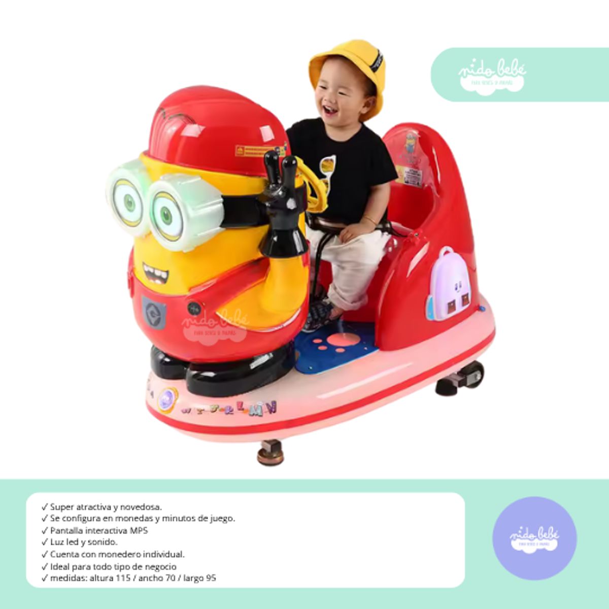 GENERICO - MÁQUINA DE JUEGOS DREAMLAND MINIOM