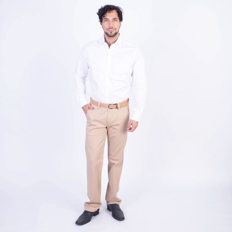 PIERRE CARDIN - CAMISA ML ETQ TESSUTO MADE IN ITALY PC-61715CAA