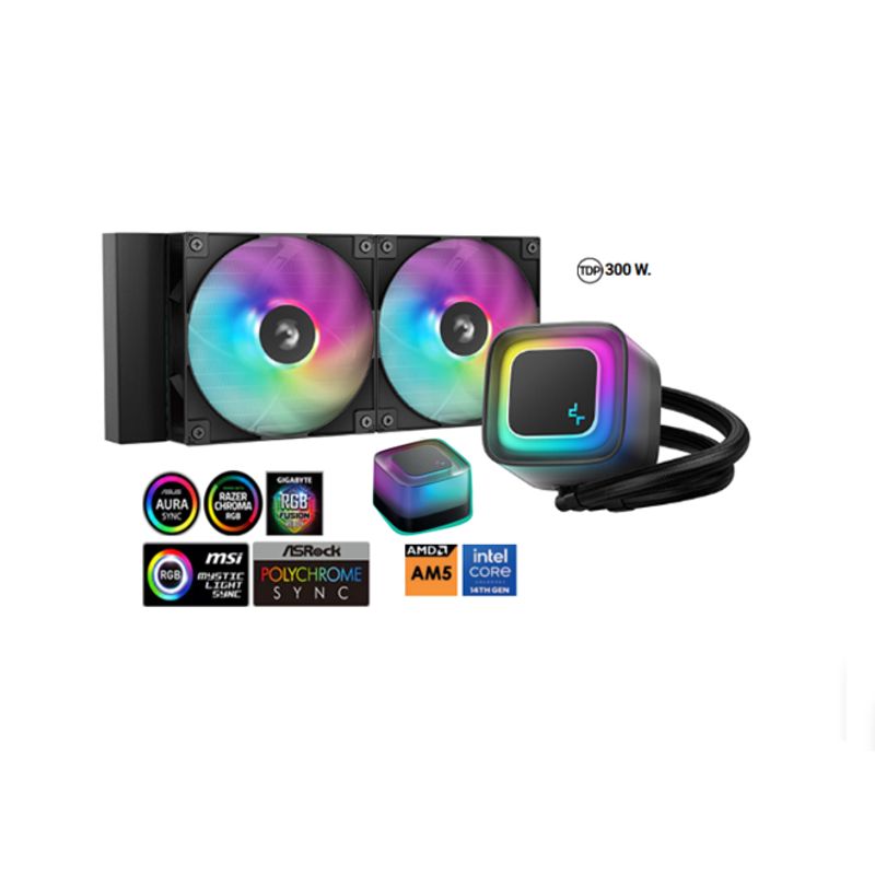 DEEPCOOL - Enfriamiento Liquido LE360 V2 ARGB 300 W. DEEPCOOL